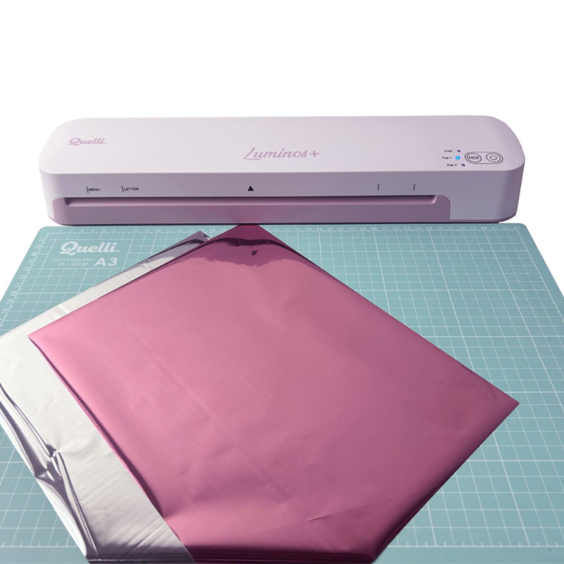 LAMINADORA TÉRMICA LUMINOS PLUS A3 + 6 FOILS Y 100 MICAS A4 - 8