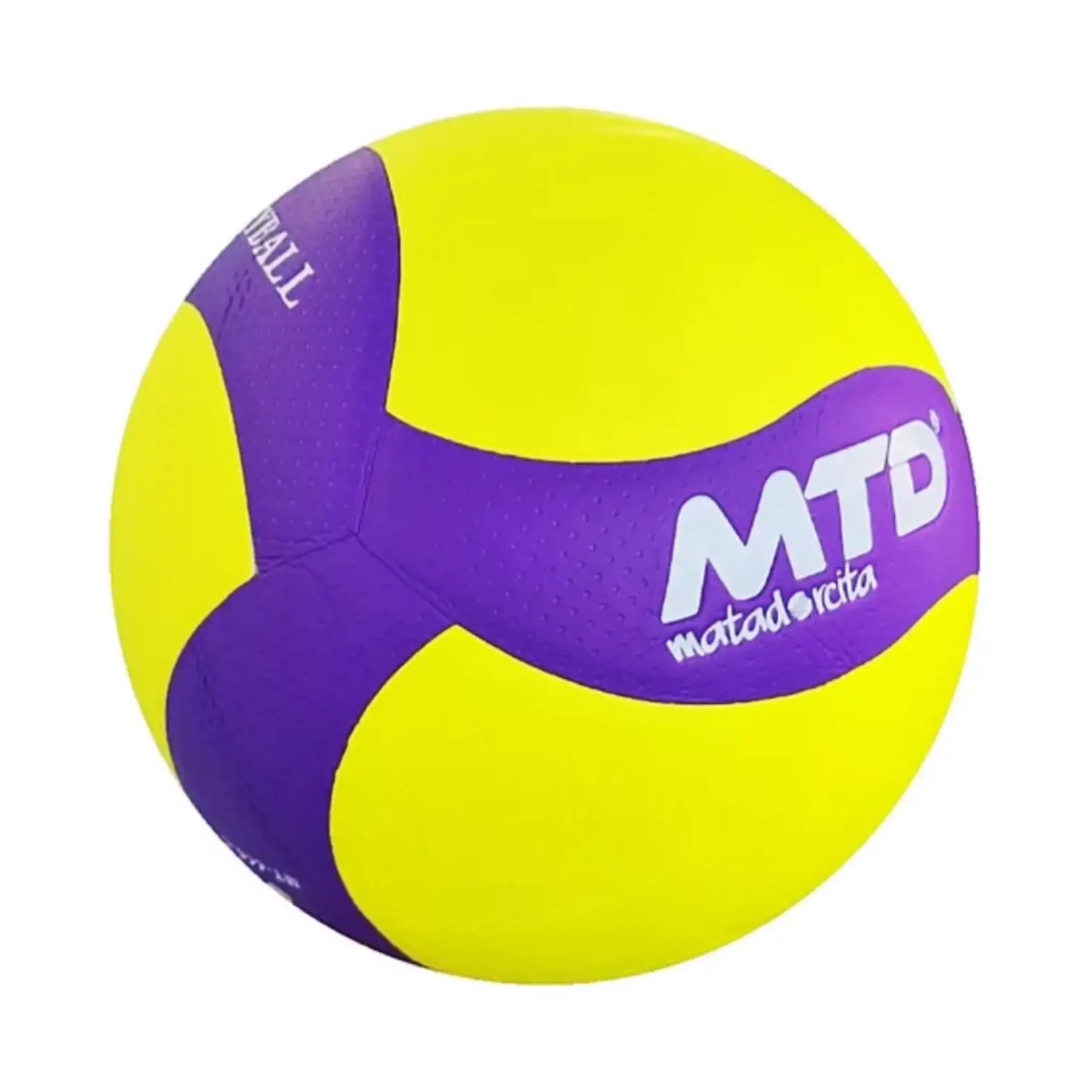 //PELOTA DE VOLEY MATADORCITA AMARILLO CON MORADO - 1