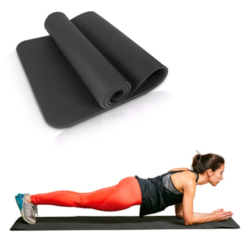 COLCHONETA MAT YOGA DE 10MM NEGRO - 3