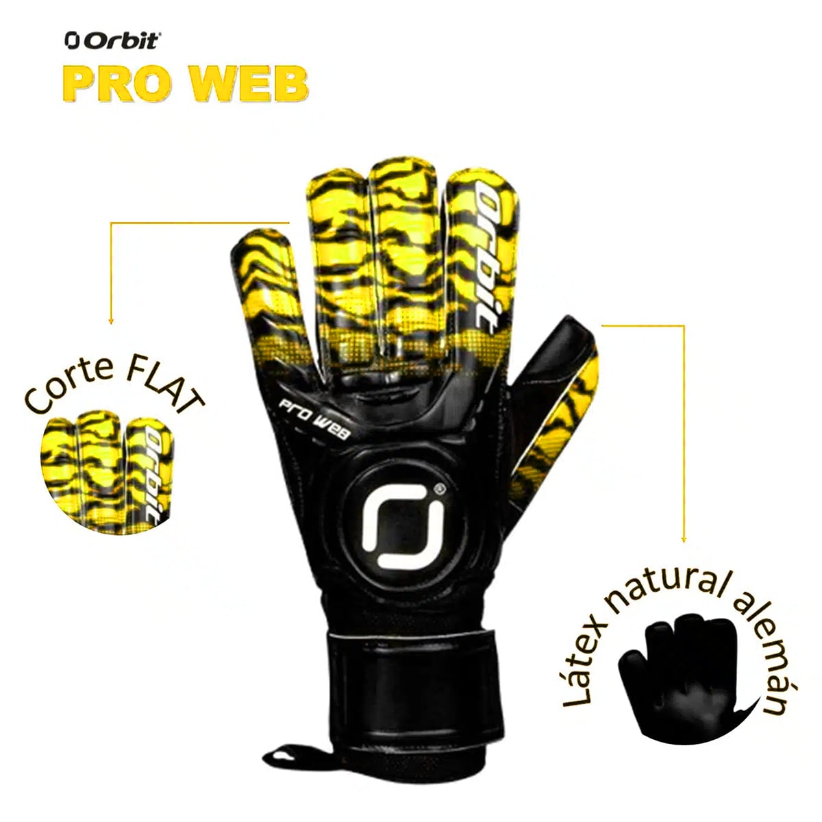 GUANTES DE VARILLA ORBIT PRO WEB TALLA 10 - 2