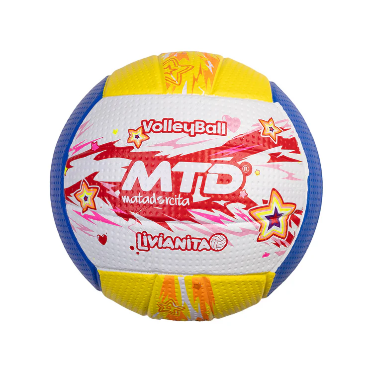 PELOTA DE VÓLEY LIVIANITA AMARILLO AZUL - 1