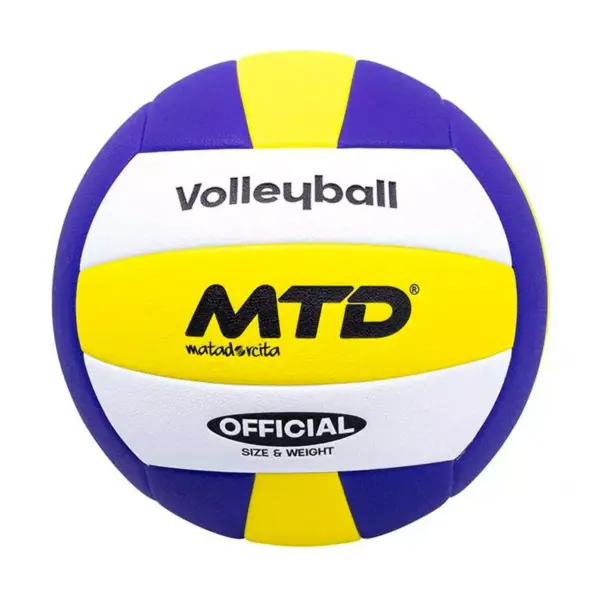 PELOTA DE VOLEY MTD PU THERMOSELLADO AMARILLO - 1
