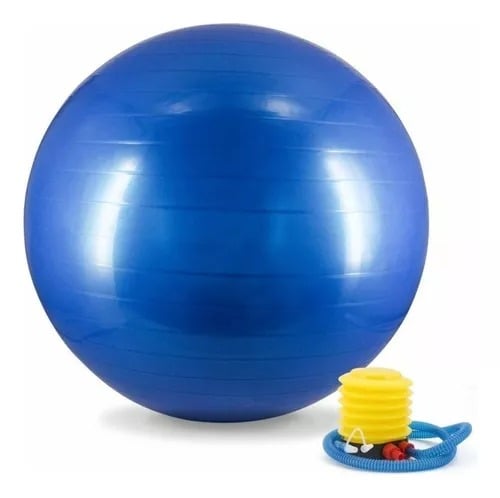 PELOTA PILATES DE 65 CM AZUL - 1