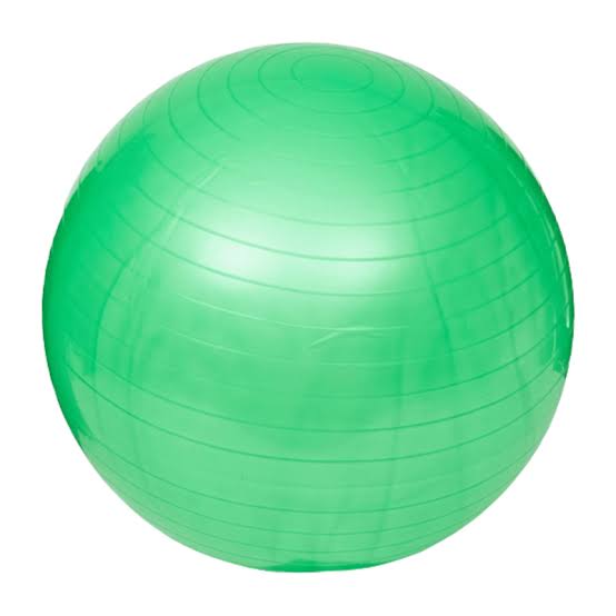 PELOTA PILATES DE 65 CM VERDE - 1