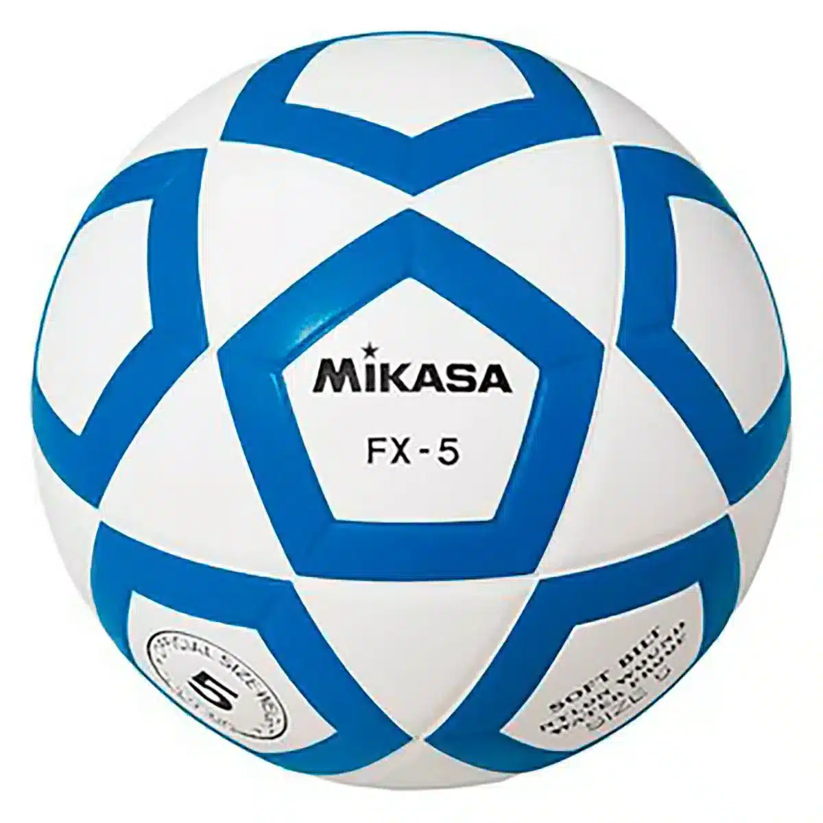 PELOTA DE FÚTBOL MIKASA FX –5 AZUL - 1