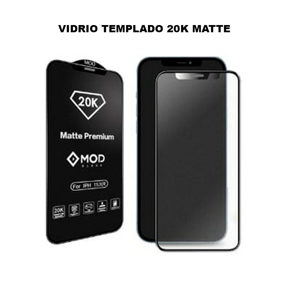 MICA FOR IPHONE 11 PRO PROTECTOR DE PANTALLA BLACK 20K MATE ANTISHOCK - 1