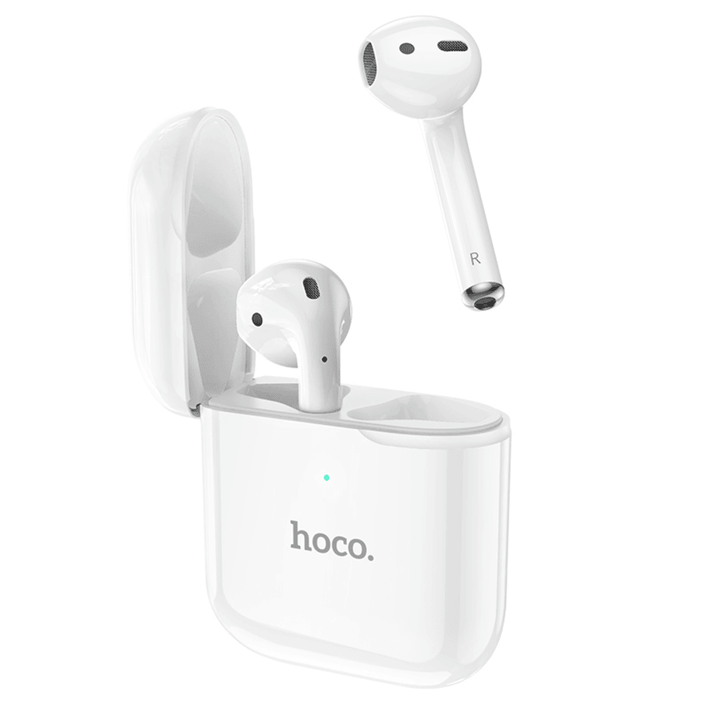 AUDÍFONOS HOCO INALÁMBRICO EW06 BLUETOOTH V51 BLANCO DE ALTA CALIDAD - 1