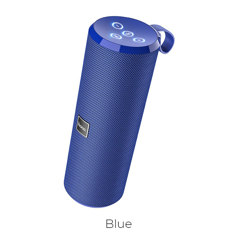 PARLANTE WIRELESS BLUETOOTH V5.0 DEPORTIVO HOCO BS33 AZUL DE CALIDAD - 1