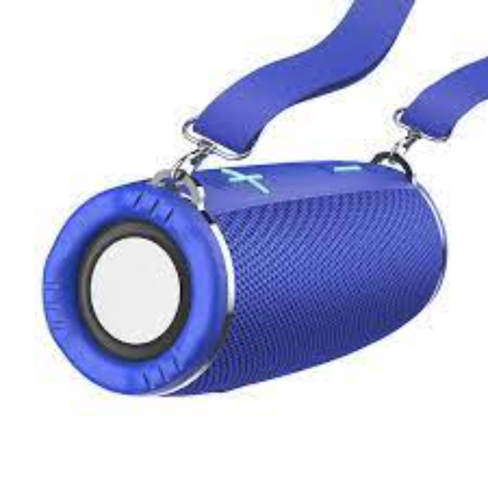 PARLANTE WIRELESS BLUETOOTH V5.0 DEPORTIVO HOCO HC12 AZUL DE CALIDAD - 1