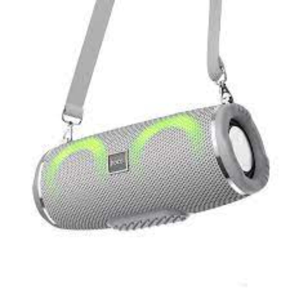 PARLANTE WIRELESS BLUETOOTH V5.0 DEPORTIVO HOCO HC12 GRIS DE CALIDAD - 1