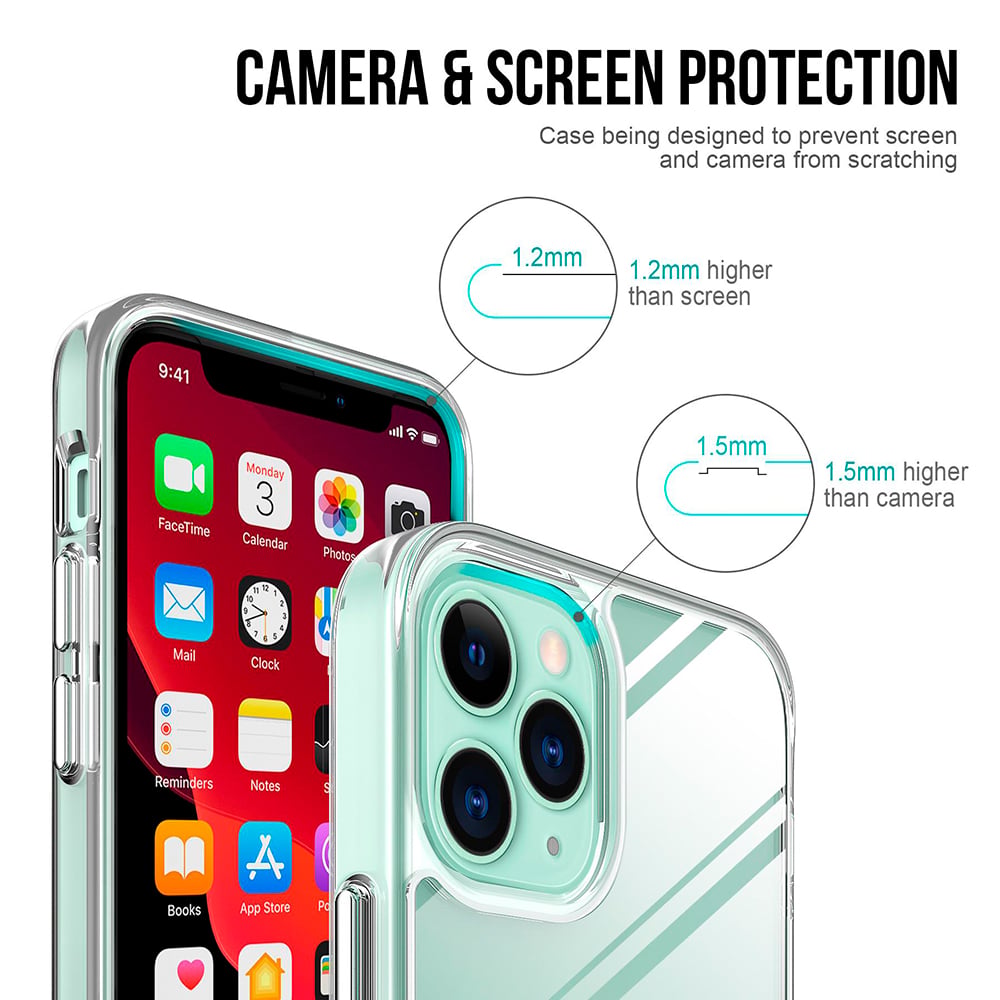 FUNDA CASE PARA IPHONE 13 PRO SPACE TRANSPARENTE - 5