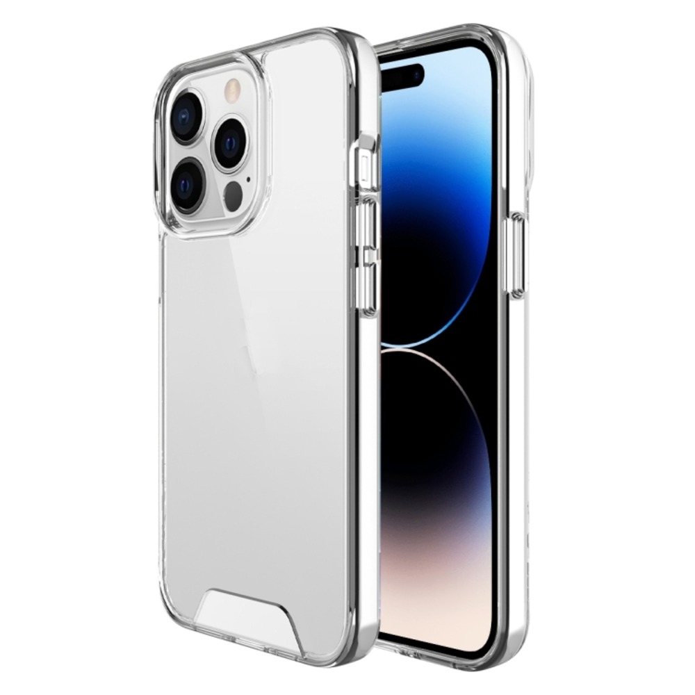 FUNDA CASE PARA IPHONE 14 PRO SPACE ORIGINAL TRANSPARENTE - 1
