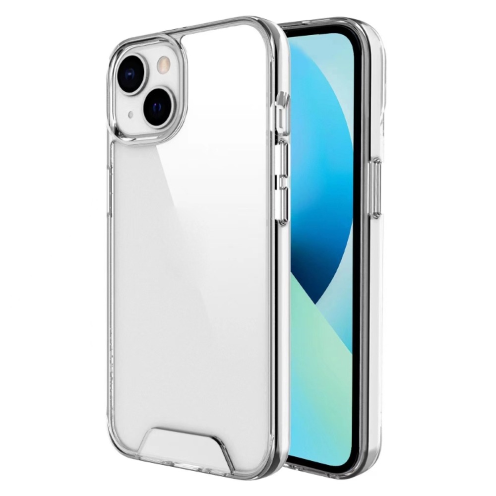 FUNDA PARA IPHONE 14 SPACE ORIGINAL TRANSPARENTE ANTISHOCK - 1