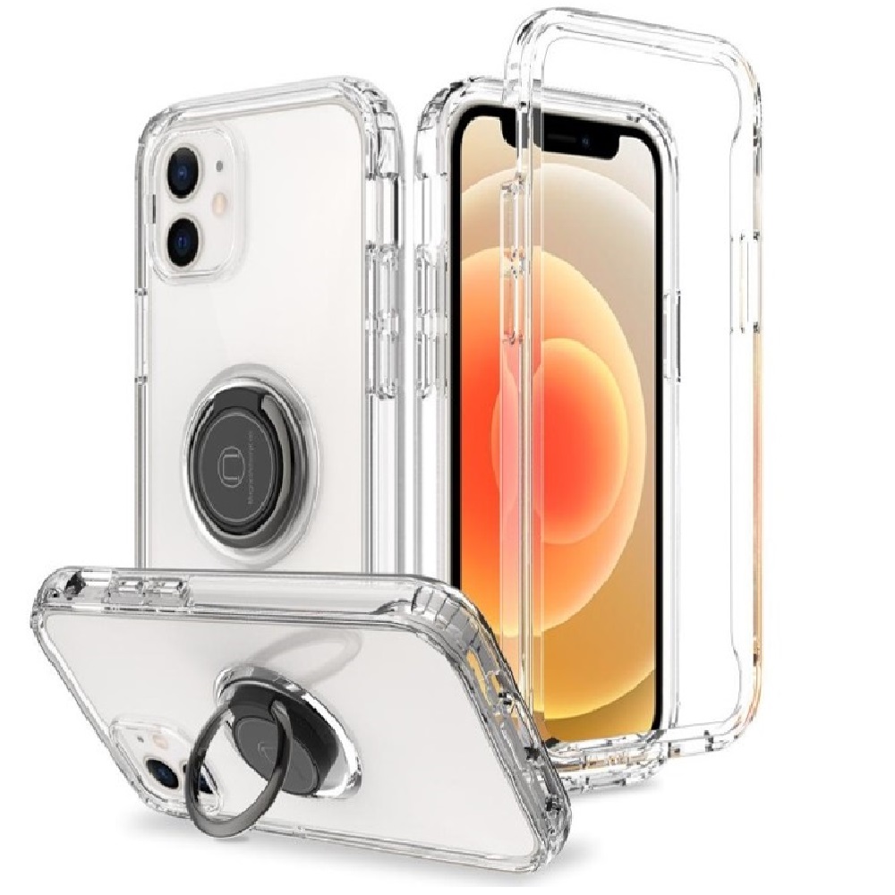 FUNDA PARA IPHONE 11 PRO SPACE RING TRANSPARENTE ANTIGOLPE - 1