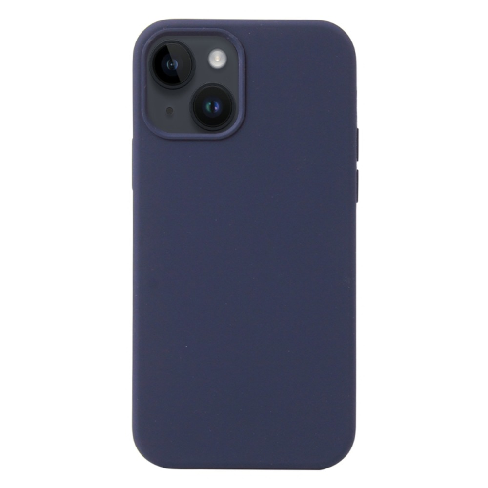 FUNDA PARA IPHONE 14 SOFT FEELING ANTISHOCK AZUL RESISTENTE ANTIGOLPE - 1