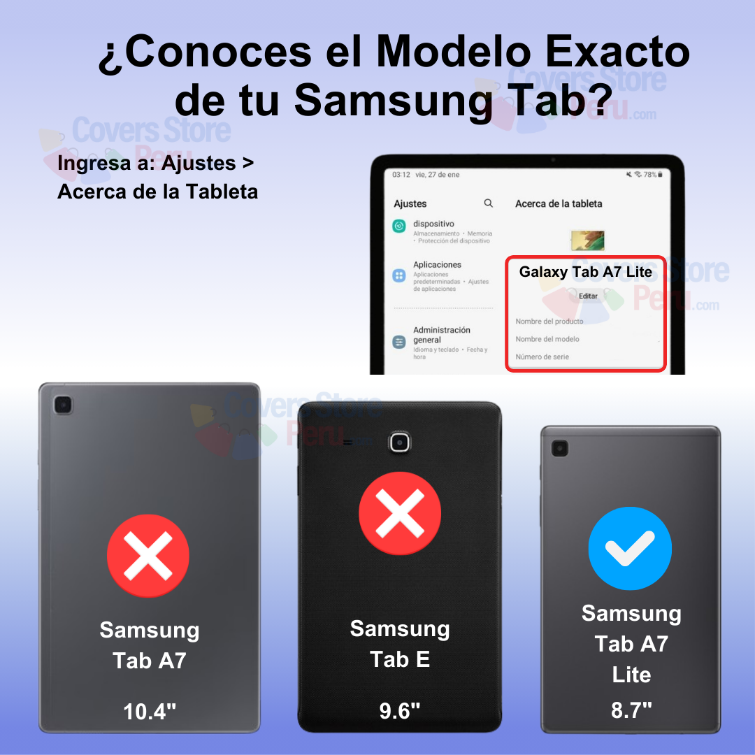 FUNDA PARA SAMSUNG A7 LITE 8.7' NEGRA GIRATORIO + PARANTE ANTISHOCK - 2