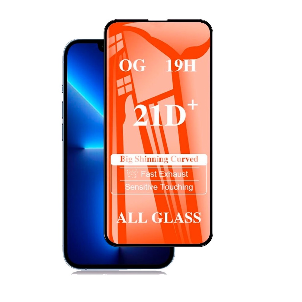 MICA PARA IPHONE 13 MINI PROTECTOR 21D ANTISHOCK - 1