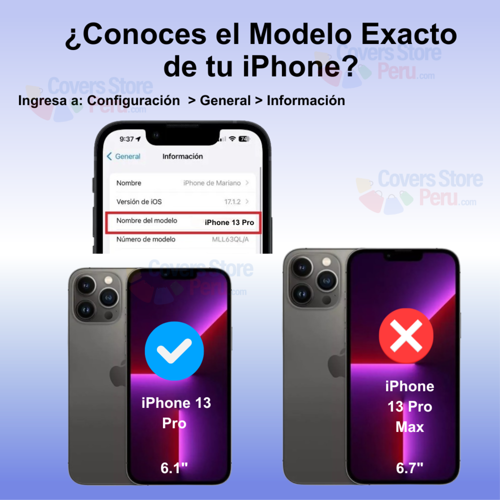 MICA PARA IPHONE 13 PRO PROTECTOR FILM CERAMIC ANTISHOCK RESISTENTE - 5
