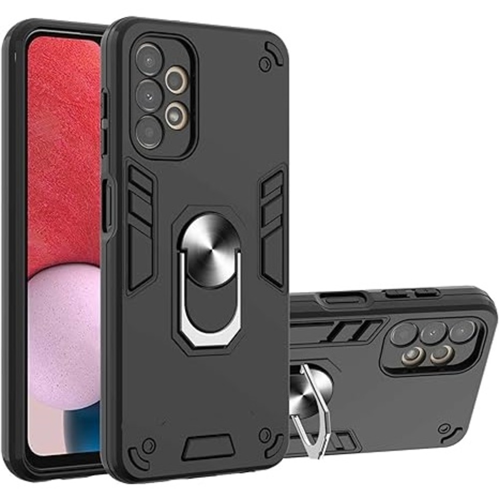 DESSEN Silicone Cover con Anello per ZTE Balde A52, Adorabile Guscio