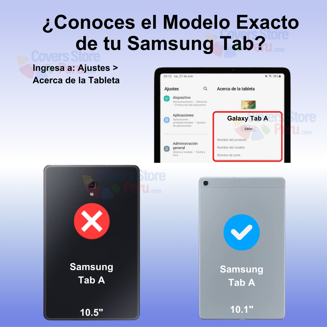 FUNDA PARA SAMSUNG TAB A 10.1' GOMAS CON PARANTE MORADA RESISTENTE - 2