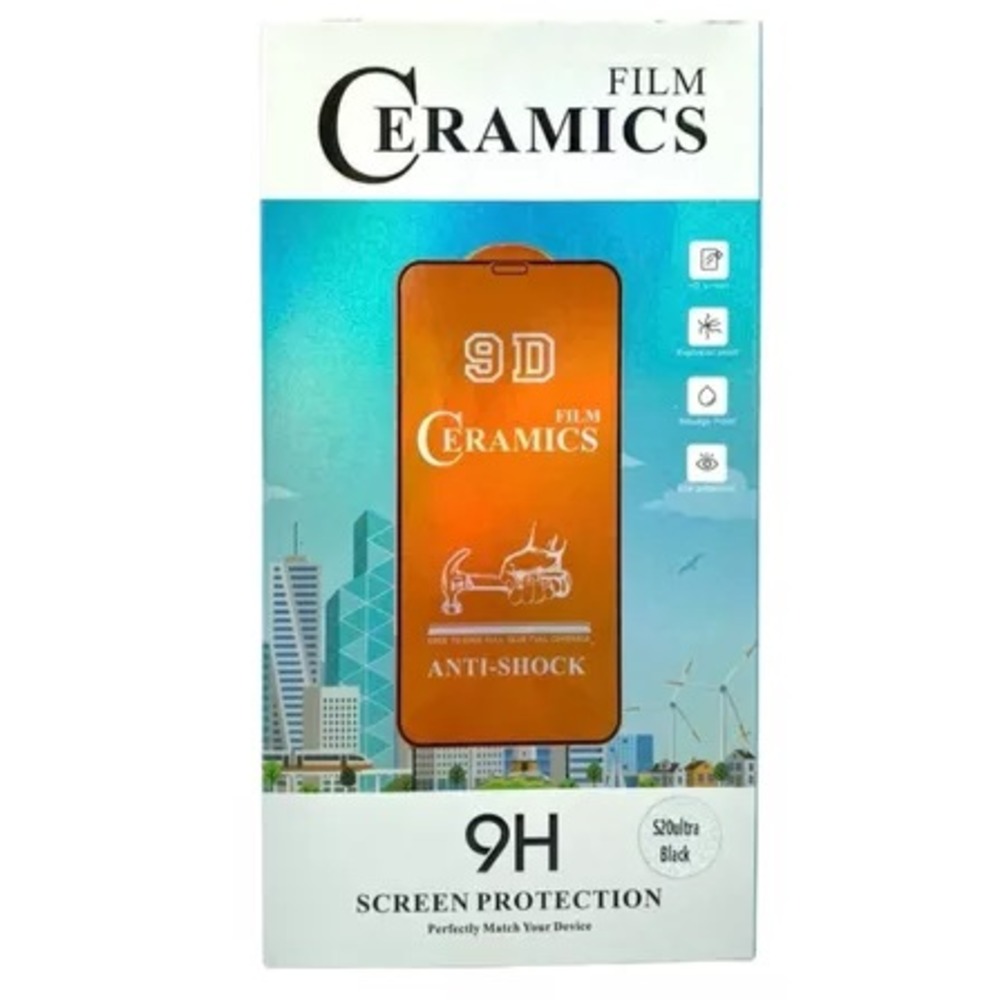 MICA PARA SAMSUNG S21 ULTRA PROTECTOR DE CERÁMICA CURVA ANTISHOCK - 2