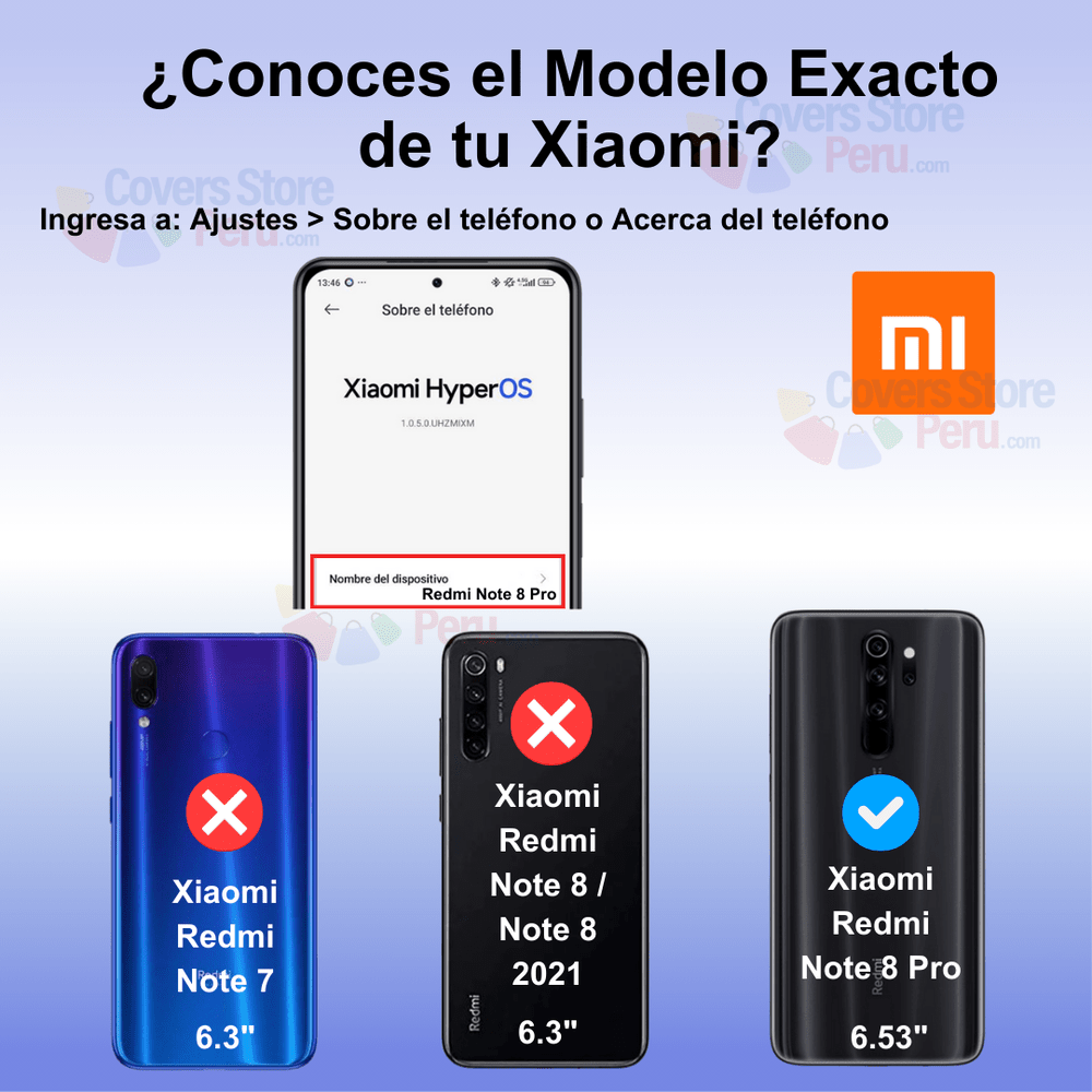FUNDA CASE PARA XIAOMI REDMI NOTE 8 PRO AHUMADO MATE AZUL RESISTENTE - 2