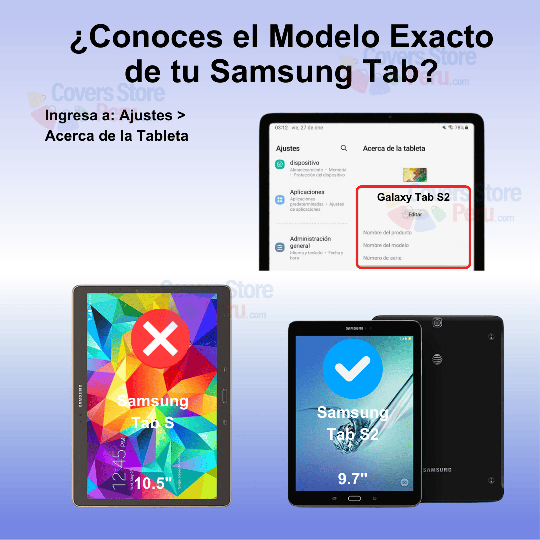 MICA PARA SAMSUNG TAB S2 9.7' - T810 DE VIDRIO TEMPLADO ANTISHOCK - 3
