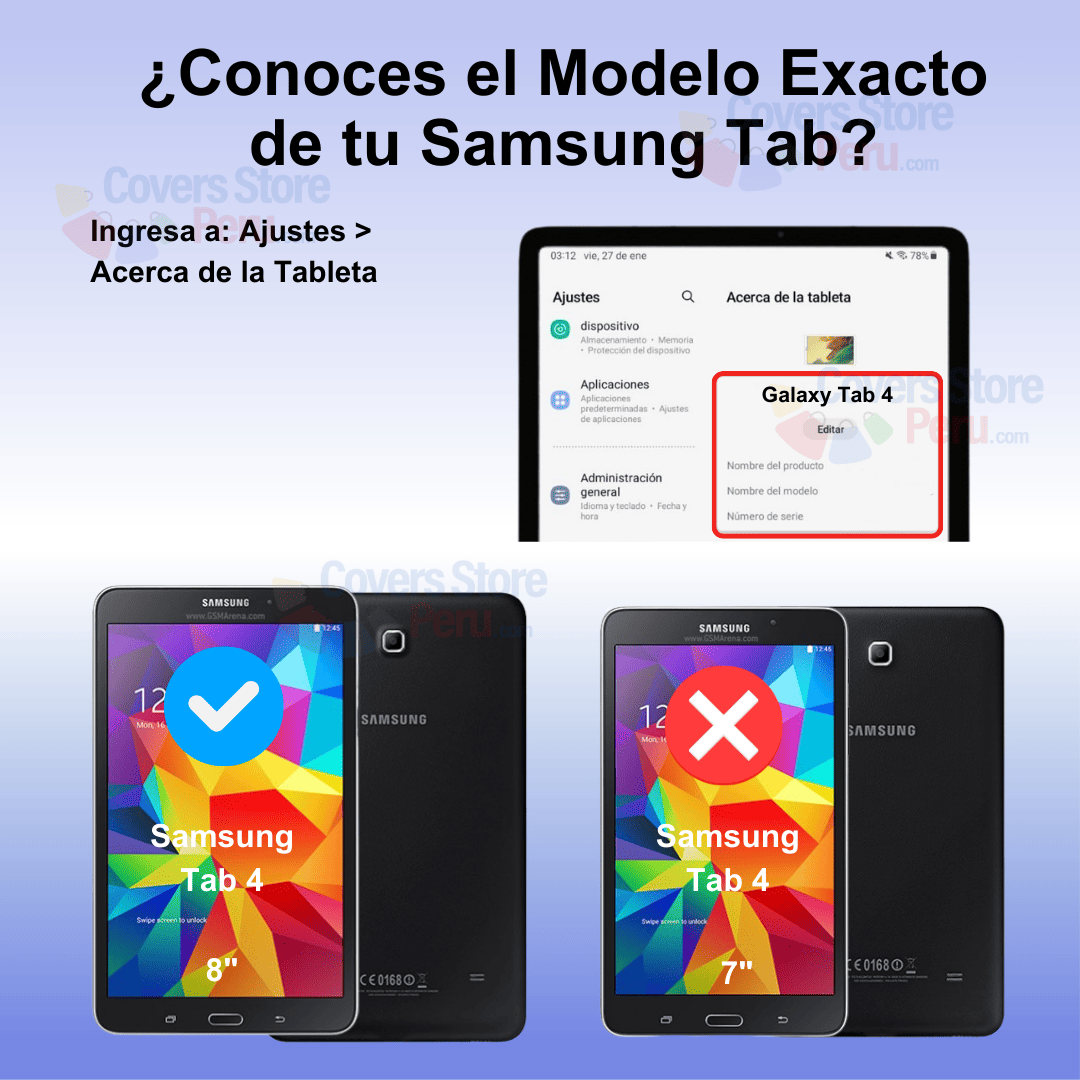 MICA PARA SAMSUNG TAB 4 8' - T330 DE VIDRIO TEMPLADO ANTISHOCK - 3