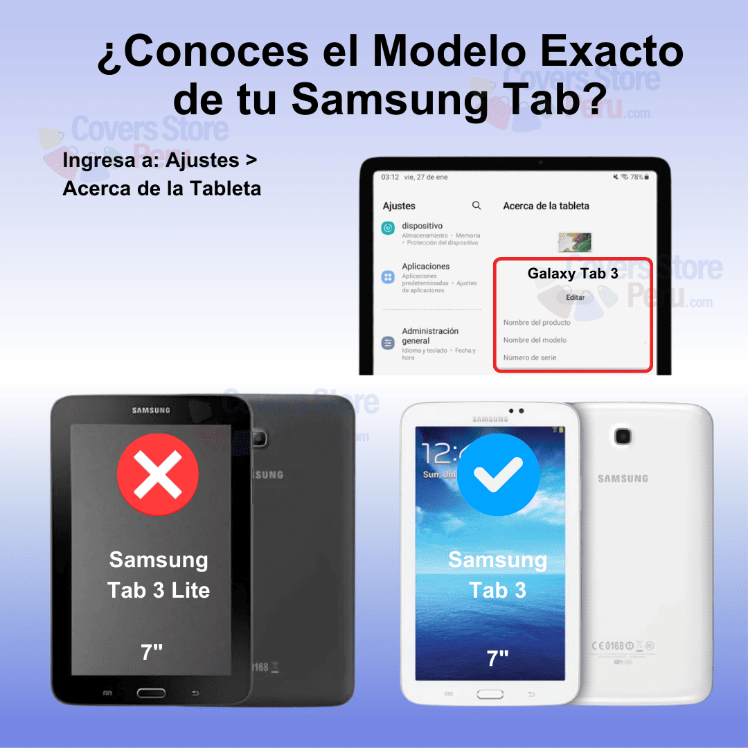 MICA PARA SAMSUNG TAB 3 7' - T210 DE VIDRIO TEMPLADO ANTISHOCK - 3