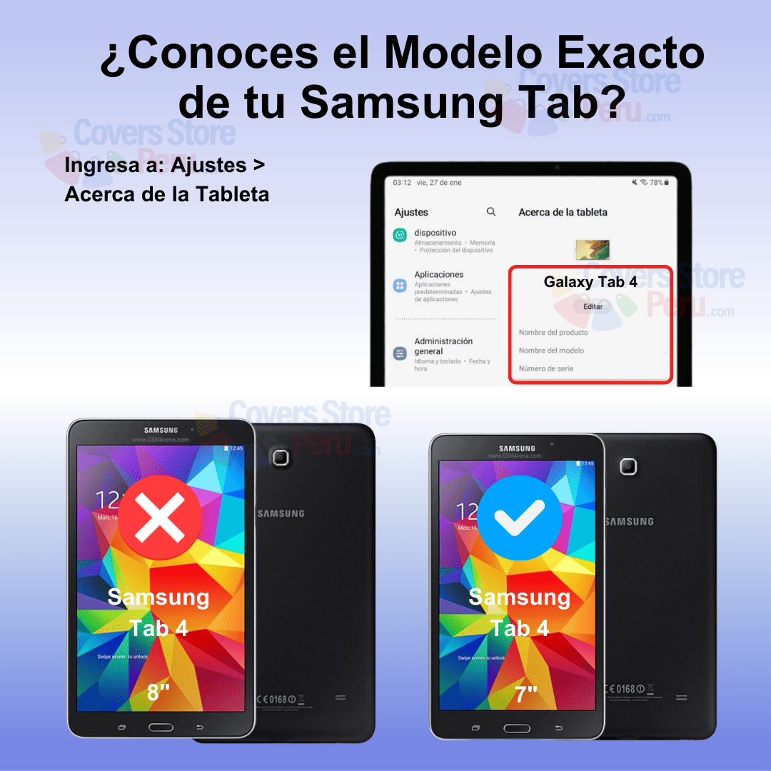 MICA PARA SAMSUNG TAB 4 7' - T230 DE VIDRIO TEMPLADO ANTISHOCK - 3