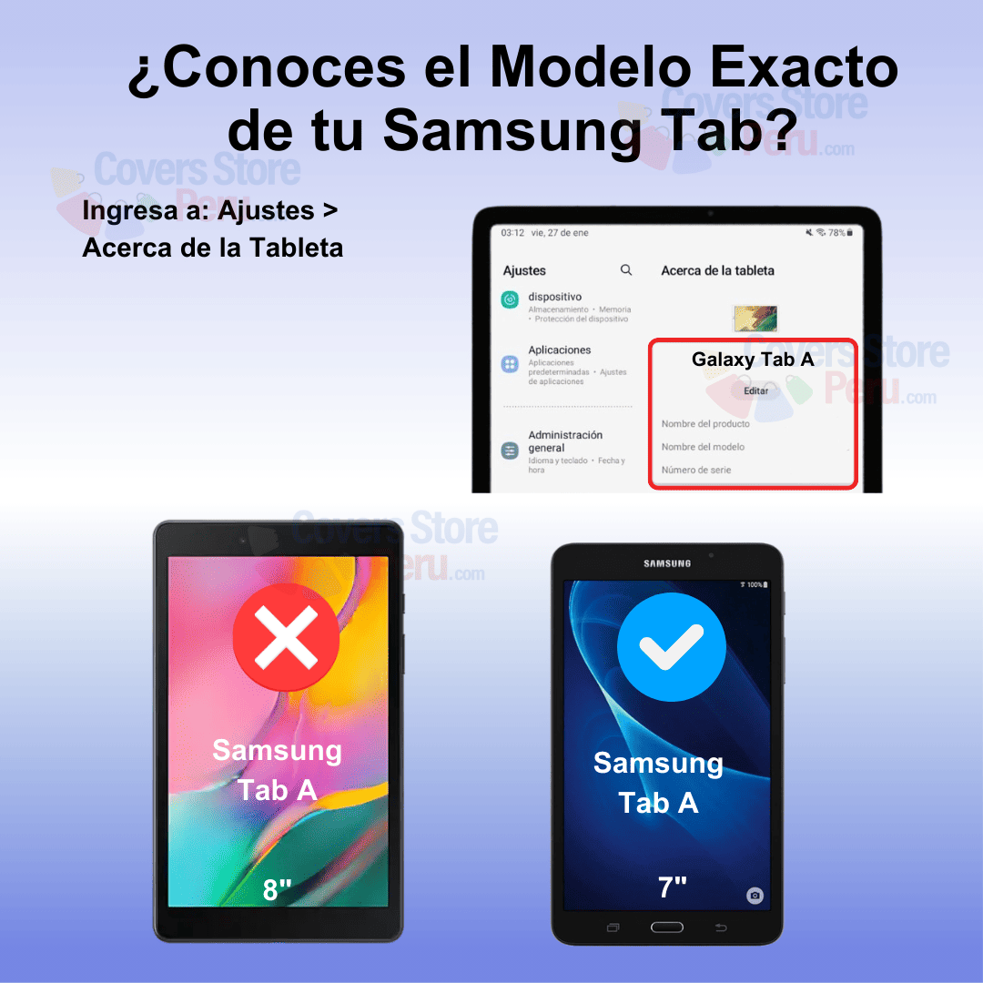 MICA PARA SAMSUNG TAB A 7' - T280 DE VIDRIO TEMPLADO ANTISHOCK - 3
