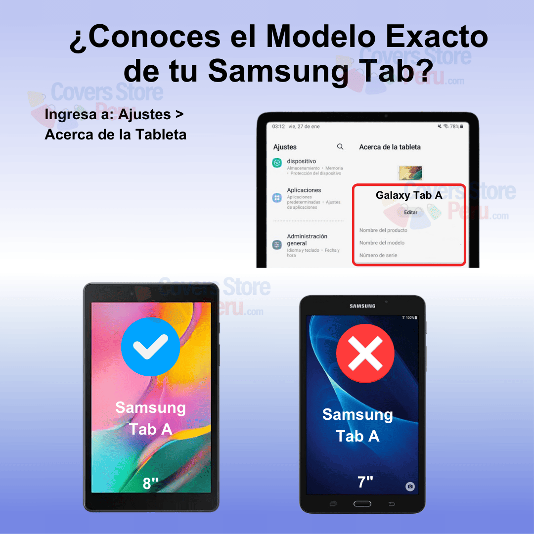 MICA PARA SAMSUNG TAB A 8' - T290 / T295 DE VIDRIO TEMPLADO ANTISHOCK - 3