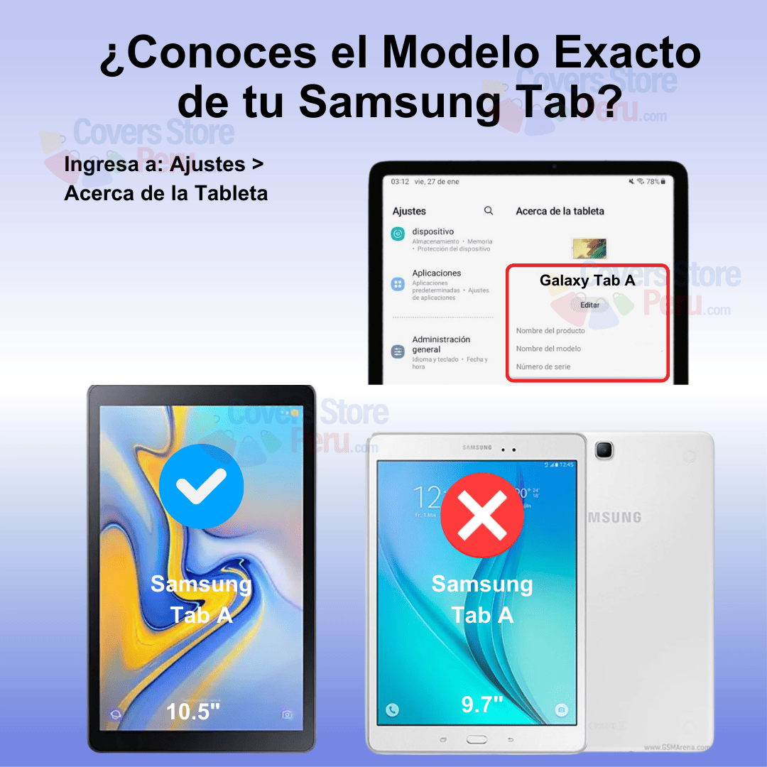 MICA PARA SAMSUNG TAB A 10.5' - T590 DE VIDRIO TEMPLADO ANTISHOCK - 3