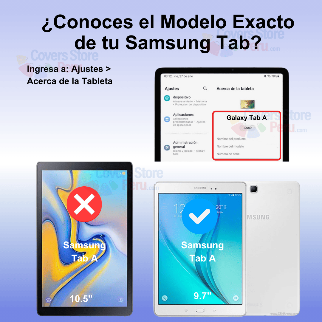 MICA PARA SAMSUNG TAB A 9.7' - T550 DE VIDRIO TEMPLADO ANTISHOCK - 3