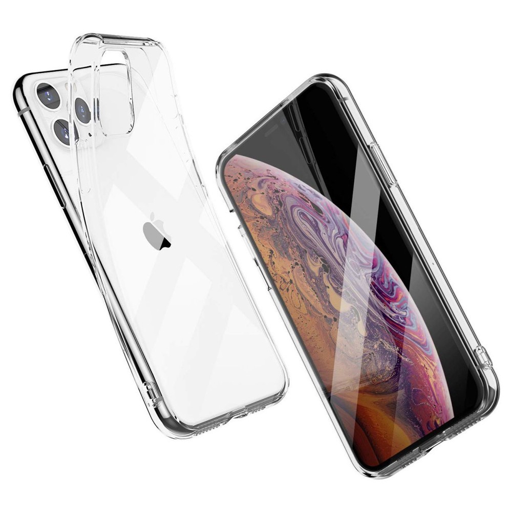 FUNDA PARA IPHONE 11 PRO TPU ANTISHOCK TRANSPARENTE RESISTENTE - 1