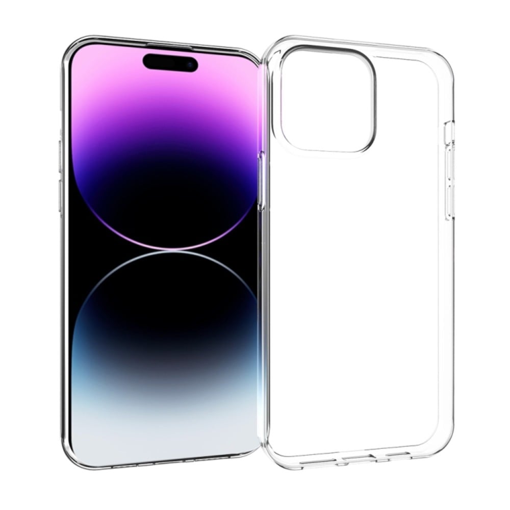 FUNDA PARA IPHONE 14 PLUS TPU ANTISHOCK TRANSPARENTE RESISTENTE - 1