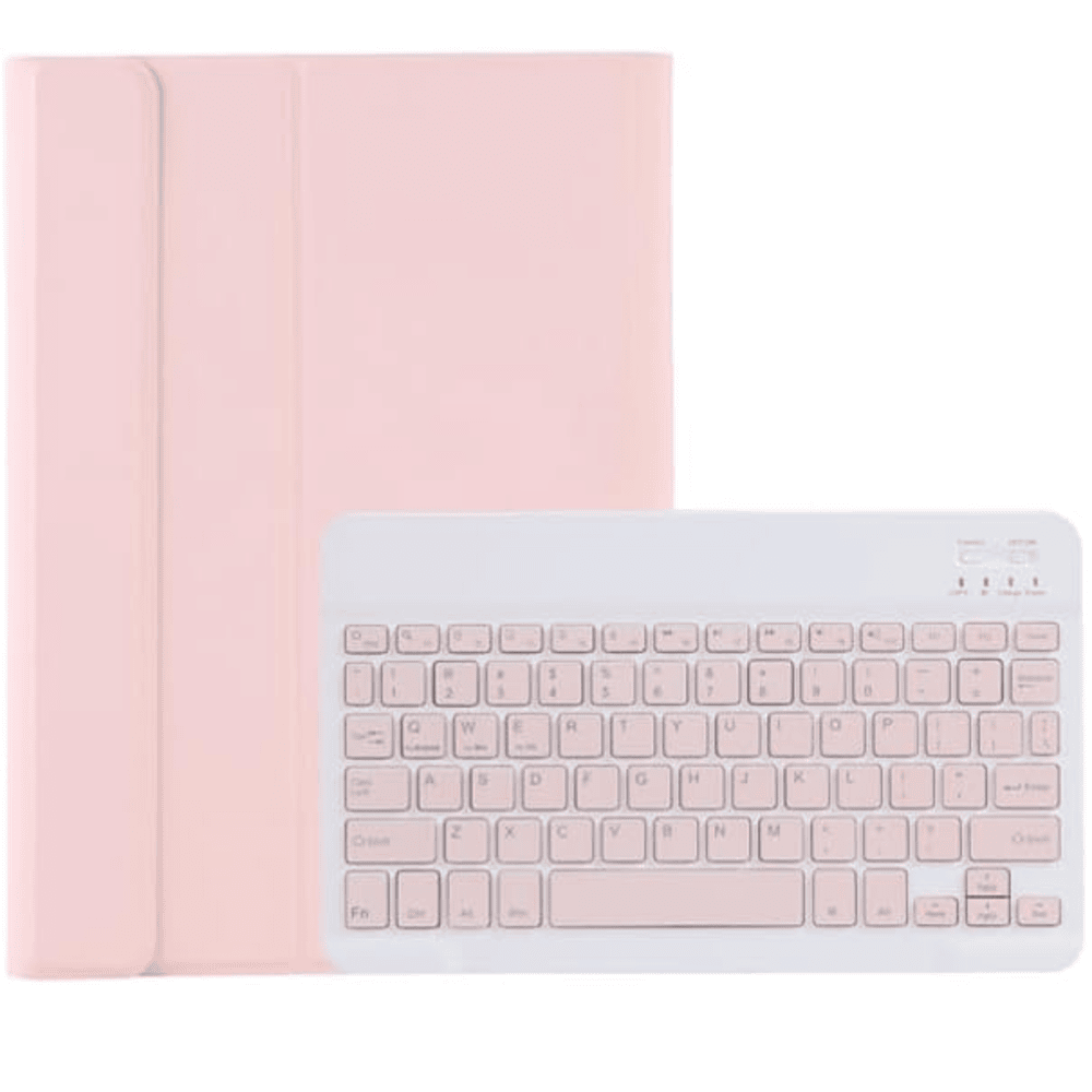 FUNDA CON TECLADO PARA SAMSUNG TAB S7 PLUS 12.4' ROSA ANTISHOCK - 1