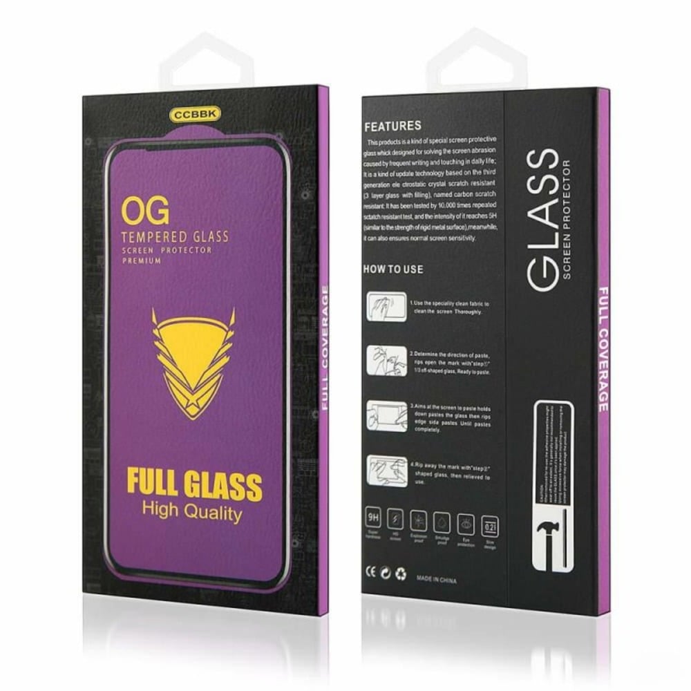 MICA PROTECTOR PARA IPHONE 12 VIDRIO TEMPLADO OG ANTISHOCK RESISTENTE - 2