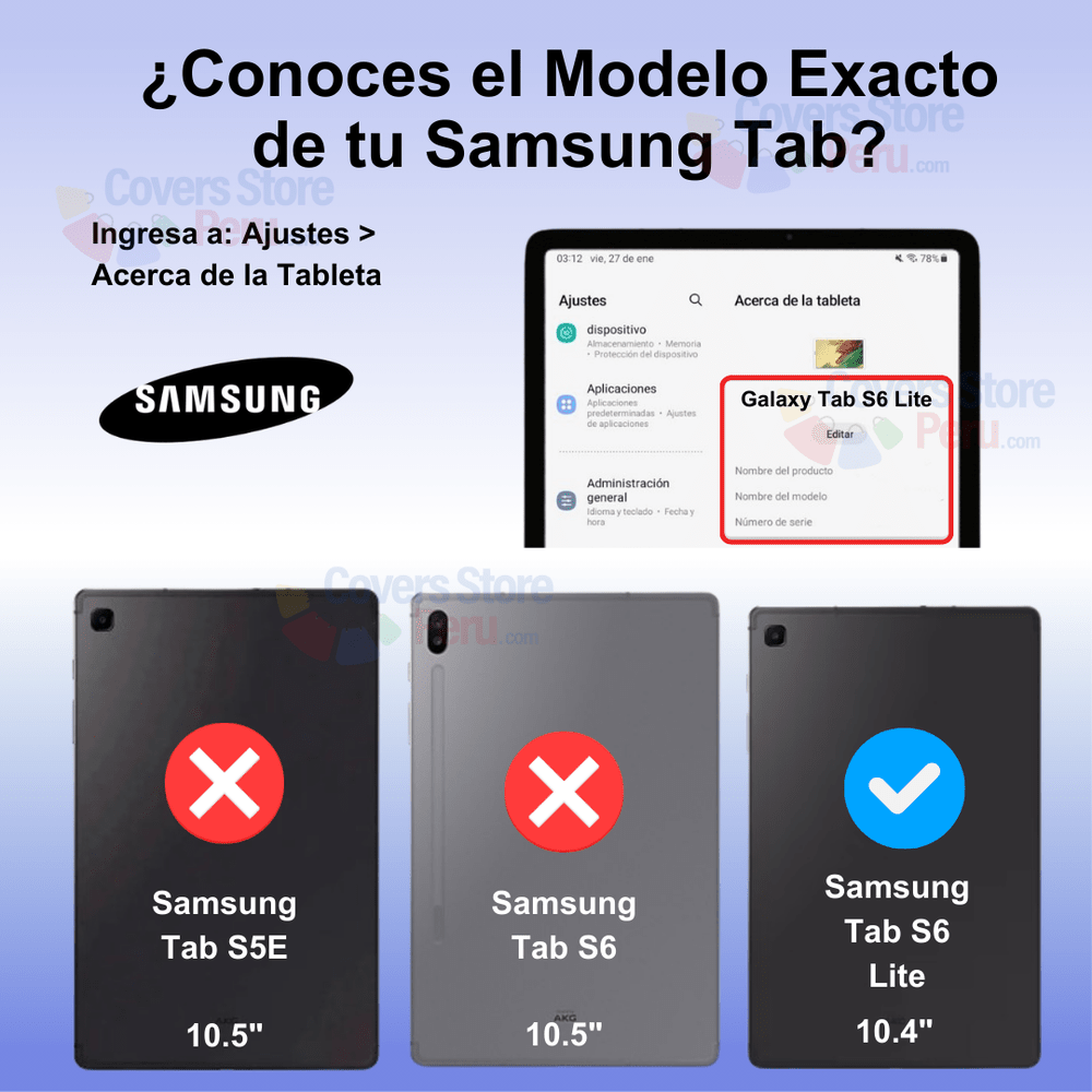 FUNDA CON TECLADO TOUCH PARA SAMSUNG TAB S6 LITE LILA RESISTENTE - 2