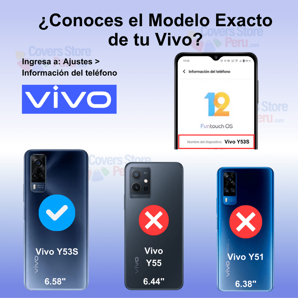 FUNDA PARA VIVO Y53S TPU CON ESQUINAS REFORZADAS ANTISHOCK - 2
