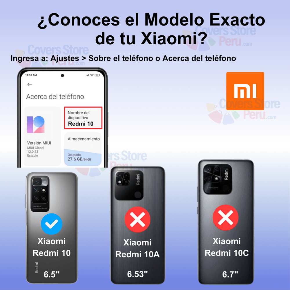 FUNDA PARA XIAOMI REDMI 10 TPU CON ESQUINAS REFORZADAS ANTISHOCK - 2