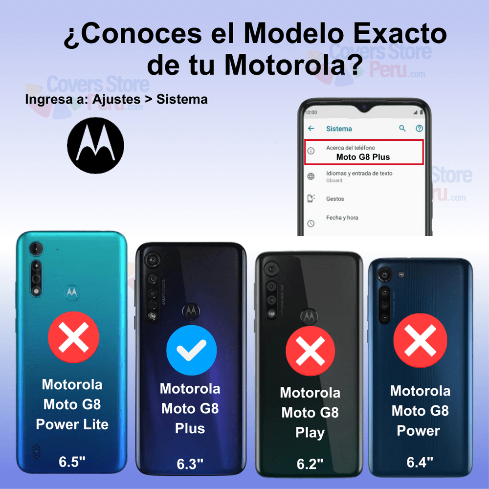 FUNDA PARA MOTOROLA MOTO G8 PLUS TPU ESQUINAS REFORZADAS ANTISHOCK - 2