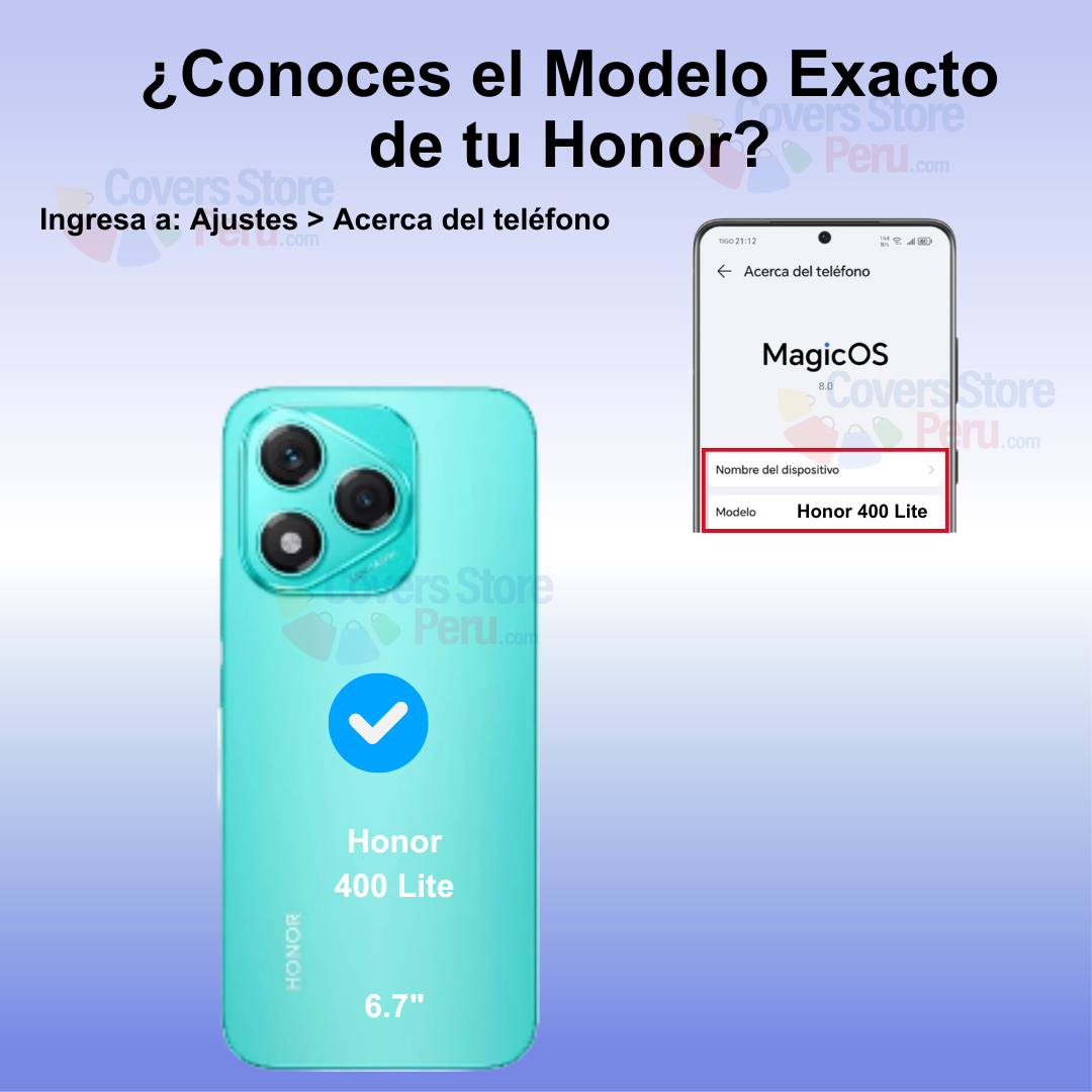 FUNDA PARA HONOR 400 LITE TPU 100% TRANSPARENTE ANTISHOCK - 2