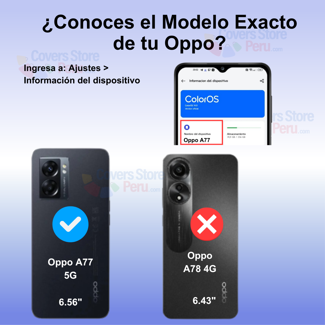FUNDA PARA OPPO A77 5G AHUMADO CON ANILLO AZUL ANTISHOCK - 2