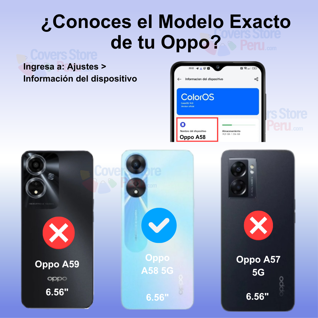 FUNDA PARA OPPO A58 5G AHUMADO CON ANILLO VERDE ANTISHOCK - 2