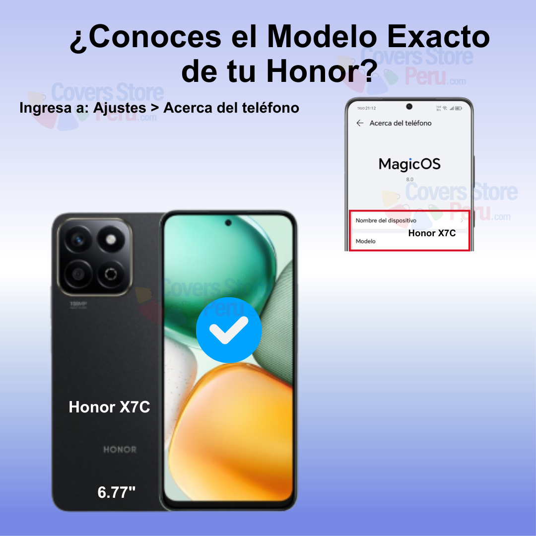 MICA PROTECTOR PARA HONOR X7C VIDRIO TEMPLADO OG - 2