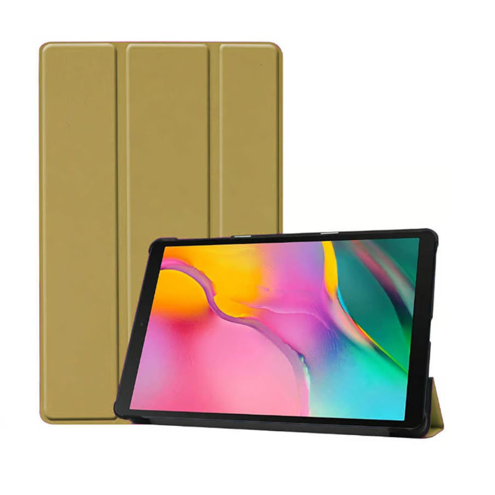 FUNDA PARA SAMSUNG TAB S10 ULTRA 14.6' IMANTADA DORADA - 1