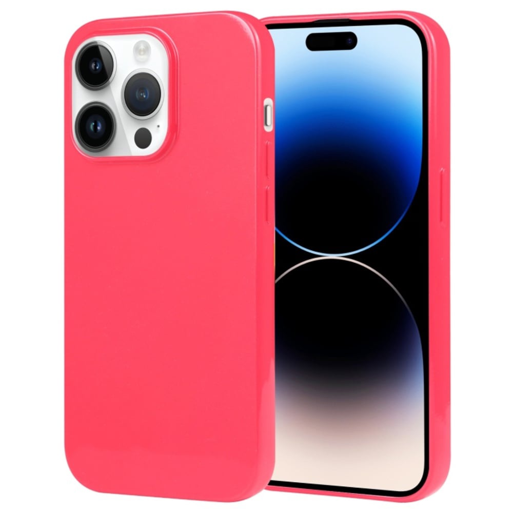 FUNDA CASE PARA SAMSUNG S25 JELLY PEARL FUCSIA - 1