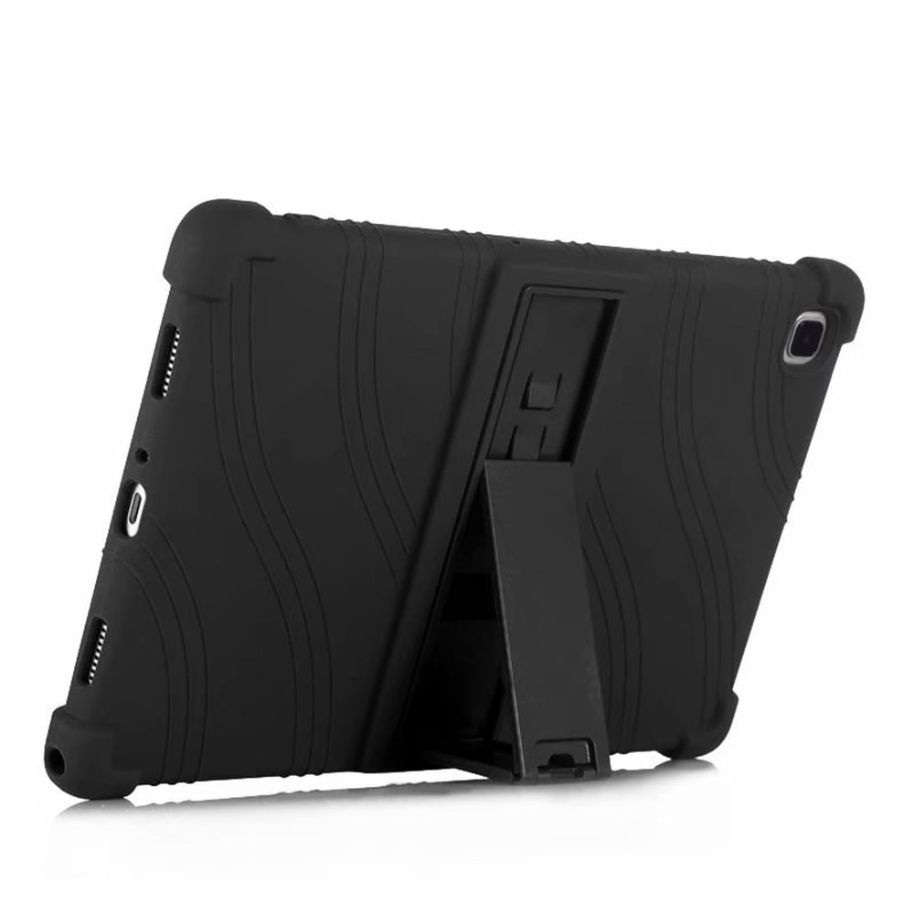 FUNDA PARA SAMSUNG TAB A8 10.5' GOMAS CON PARANTE NEGRA - 1