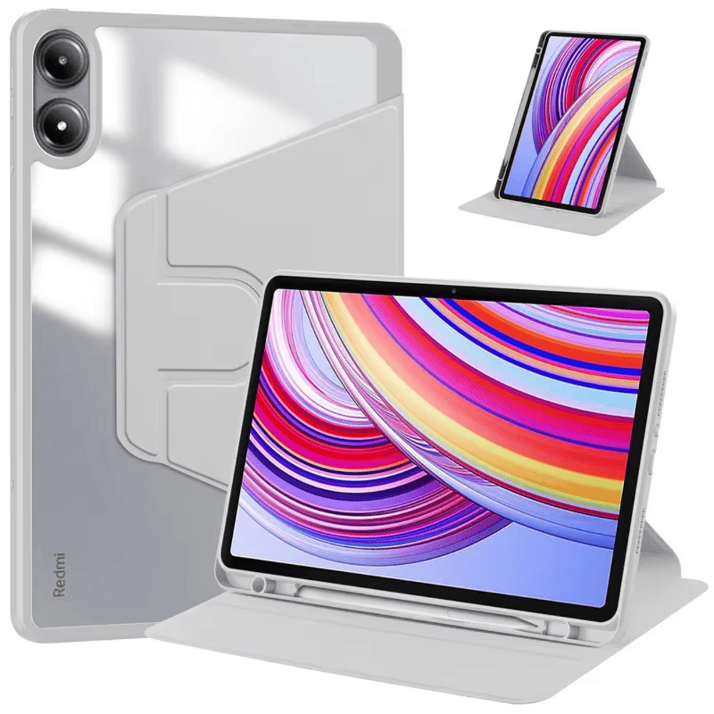 FUNDA PARA IPAD AIR 5TA GEN 10.9' MAGNÉTICA 360° GRIS - 1